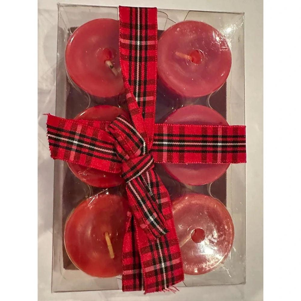 Pier 1 Scented Votive Candles Apple‎ Cinnamon Unopened